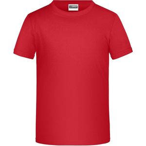 James And Nicholson Childrens Boys Basic T-Shirt (Rood)