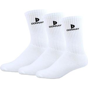 Donnay - Sportsokken - Hoog - Wit - 3 Paar