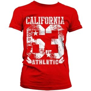 Hybris California 63 Athletic Girly T-Shirt Damen Red-S