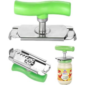 Ergonomische Handmatige Blikopener voor Senioren - Verstelbaar, Roestvrij Staal