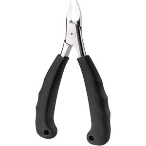 Nageltang Nagelknipper Teennagelknipper Kalknagel - Nageltang voor Harde Teennagels - RVS - Zwart