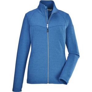 Killtec dames vest - zomervest dun - blauw melange - 39176 - maat 48