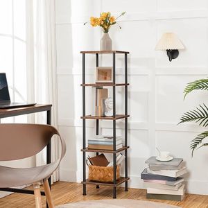 adderrek, staand rek, voor woonkamer, slaapkamer, thuiskantoor, stijlvol design - boxes, shelves, bookcase 30D x 30W x 115H centimetres
