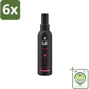 Taft - Power 4 - Styling Gel Spray - 150 ml - Voordeelverpakking - 6 stuks - Haarspray - Stylinggel