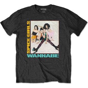 Spice Girls - Wannabe Heren T-shirt - XL - Zwart