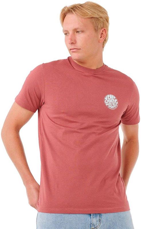 Rip Curl - Wettie Icon - T-shirt - Roze - Korte Mouwen