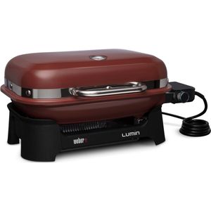 Weber Lumin Compact Barbecue Tafelblad Electrisch Rood 2200 W