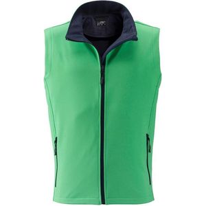 James and Nicholson Heren Promo Softshell Vest (Groen/Zwaar)