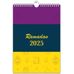 Ramadan Kalender 2025 - Aftelkalender - A4+