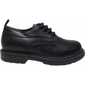 Naturino effen lederen klassieke veter schoenen Abbey zwart mt 30