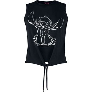 Lilo & Stitch Stitch Dames Top - zwart - L