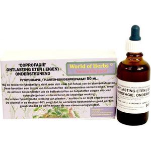 World of herbs fytotherapie coprofagie ontlasting eten - Default Title