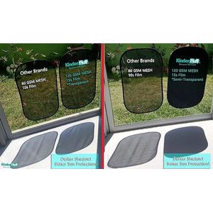 Premium Car sun blind blocks -Premium Auto zonwering blokken 4