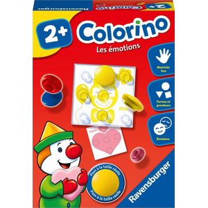 Ravensburger Colorino - Emotions: Educatief spel voor kinderen (FR) | Aanbevolen leeftijd +2 jaar
