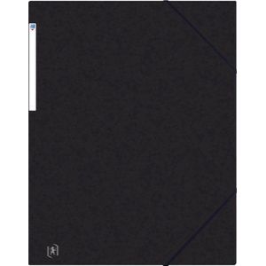 Oxford Top File+ elastomap, voor ft A3, zwart - 1 stuk