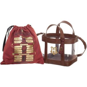 Harry Potter: Clear Tote With Cinch Bag