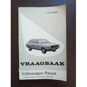 Vraagbaak volkswagen passat 1973-75
