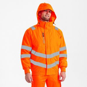 Engel - Safety Pilot Jack - Hi-vis Orange - Ademend - Wind- en Waterdicht