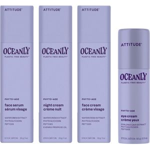 Attitude Cadeauset Oceanly Phyto-Age Compleet - Attitude Oceanly Phyto Age Gezichtscreme Stick - Attitude Oceanly Phyto Age Oogcreme Stick