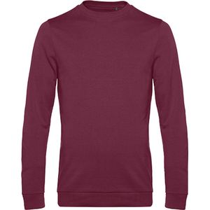 2-Pack Sweater 'French Terry' B&C Collectie maat XS Wijnrood