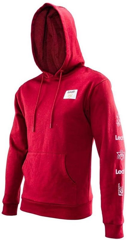 Leatt Core Hoodie Rood XL Man