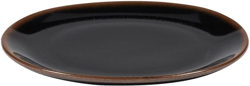 Serax Out Of Lines By Uncharted Ontbijtbord Ø18 Black Brown