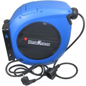 Stahlkaiser Automatische Stroomkabel Haspel kabelhaspel 15 meter
