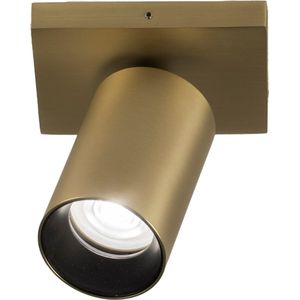 Lumidora Opbouwspot 74769 - DANI - GU10 - Goud - Messing - Metaal - Badkamerlamp - IP21