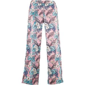 Guy de France - Pyama broek bloem - satijn bedrukt - L