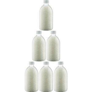 Claudius Badzout Relaxing Moment - 600 gram - Fles met witte dop - Set van 6 stuks