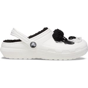 Crocs - Classic Lined I AM Panda Bear - Klompen - Chalk/Black - Kinder
