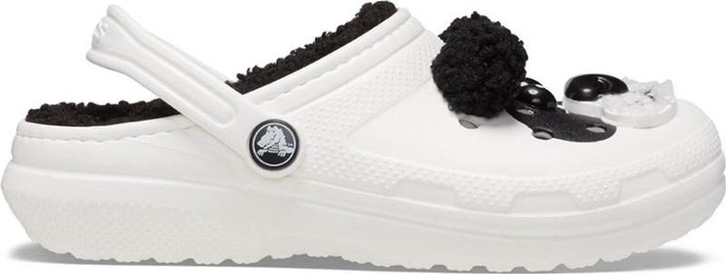 Crocs - Classic Lined I AM Panda Bear - Klompen - Kinder - Chalk/Black
