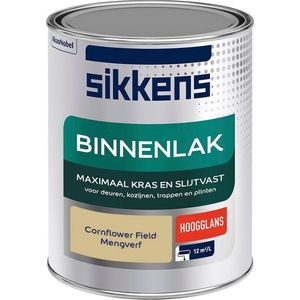 Sikkens Binnenlak - Verf - Hoogglans - Mengkleur - Cornflower Field - 1 liter