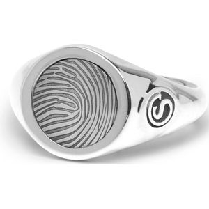 SILK Jewellery - Zilveren Ring - Dua - 640SIL.19,5 - Maat 19,5