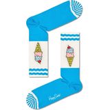 Happy Socks Sokken Met Print Ice Cream Blauw - Maat 41-46