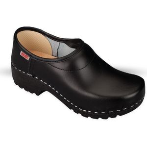 Werkklompen - PU klompen met kunststof zool - tuinklompen - zorgklompen - Zwart - maat 42