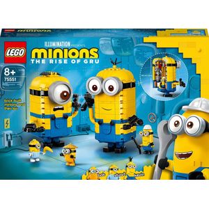 LEGO Minions Minions-figuren van Stenen en hun Schuilplaats - 75551