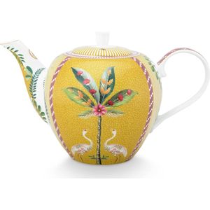 Pip Studio La Majorelle Theepot - Servies - Theekan - Geel - 1.6l