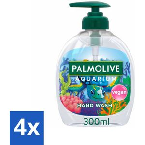 Palmolive - Aquarium - Handzeep - 300 ml - Voordeelverpakking - 4 stuks