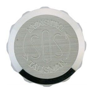 Zilveren SOS Talisman - losse draaidop