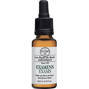 Bach Combi Elixer 'Examens', biologisch en vegan, 20 ml