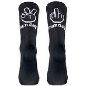 Northwave - Manday - Werksokken - Zwart-Wit - Ademend - 18 cm Hoog