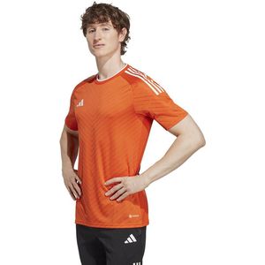 adidas - Campeon 23 - T-shirt - Oranje - Met Korte Mouwen