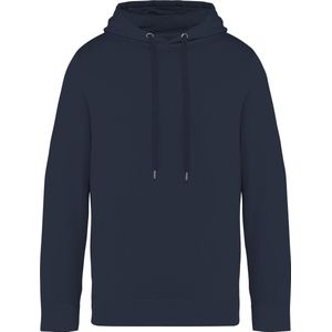 Native Spirit Ecologische uniseks sweater met capuchon French Terry NS416 - Washed Navy Blue - 3XL