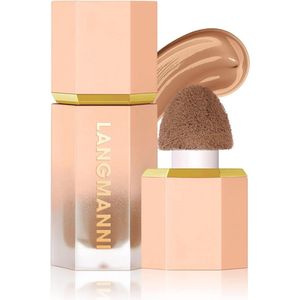 Vloeibare Contour Stick met Ingebouwde Spons - Waterdichte Bronzer en Highlighter voor een Natuurlijke Glans