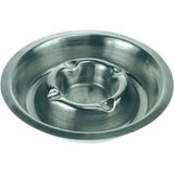 Asbak - Verchroomd - 170 mm - Roestvrijstaal - Stapelbaar