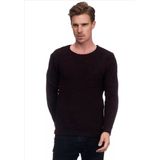 Rusty Neal - Trui Heren - Zwartrood - Casual - Stijlvol