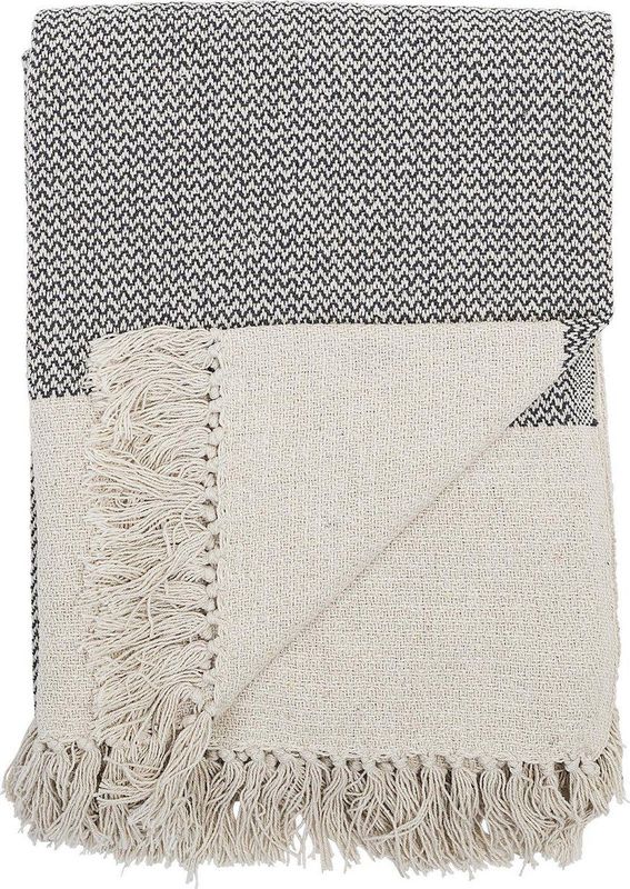 Woondeken - Grijs - Katoen - 130x170 cm