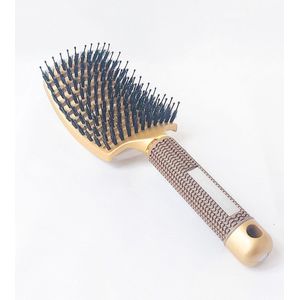 Haarborstel - Lichtgewicht - Ergonomisch Handvat - Natuurlijk Haar