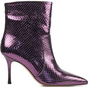 Lina Locchi Enkellaarsjes Vrouwen - L1245 - Maat 41 - Paars